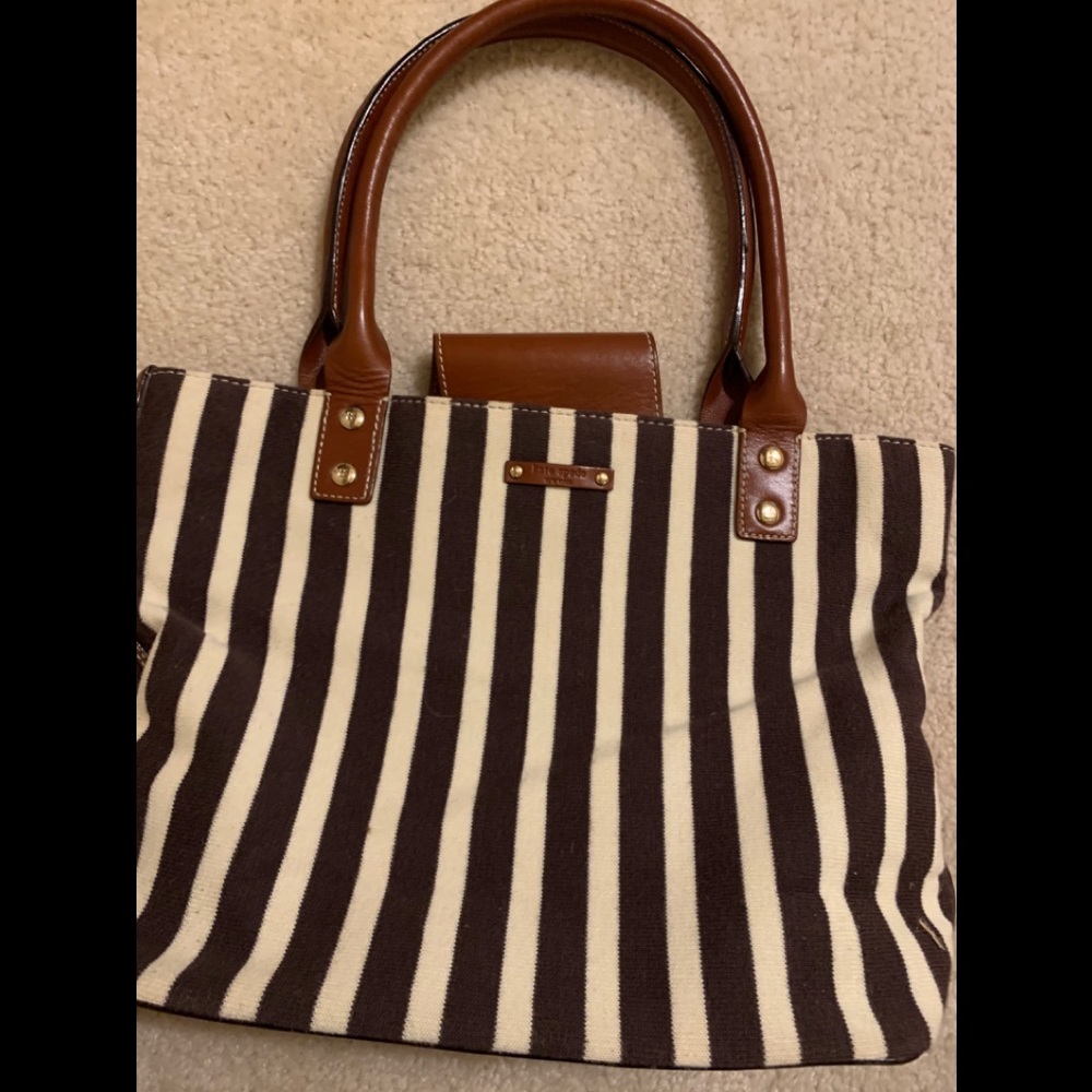 Kate spade striped tote